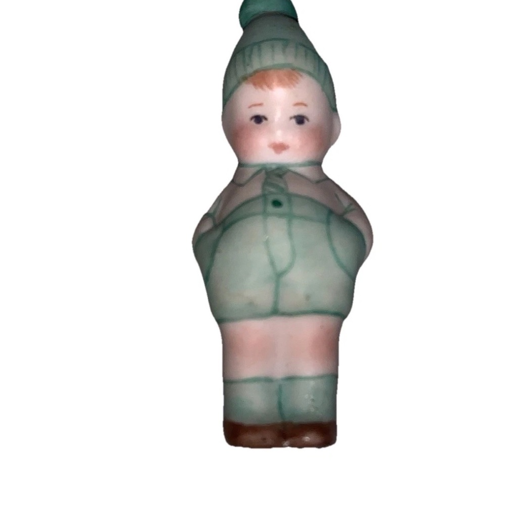 Charlotte Frozen Penny Dolls Vintage, Pair, 1.5" Bisque - Picture 4 of 6
